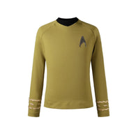 Star Trek Costume Captain Kirk TOS Uniform Classic The Original Series Shirt