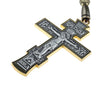 JOHN WICK Cross Russian Orthodox Roman Catholic Pendant Rosary Necklace Prop - cosplayboss