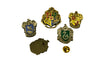 Harry Potter School of Hogwarts College Badges Pin Prop in Box - cosplayboss