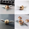 Harry Potter Inspired Snitch Fidget Spinner Embossed Wing Hand Copper - cosplayboss