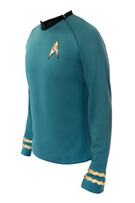 Star Trek Costume Spock TOS Uniform Classic The Original Series Shirt - cosplayboss
